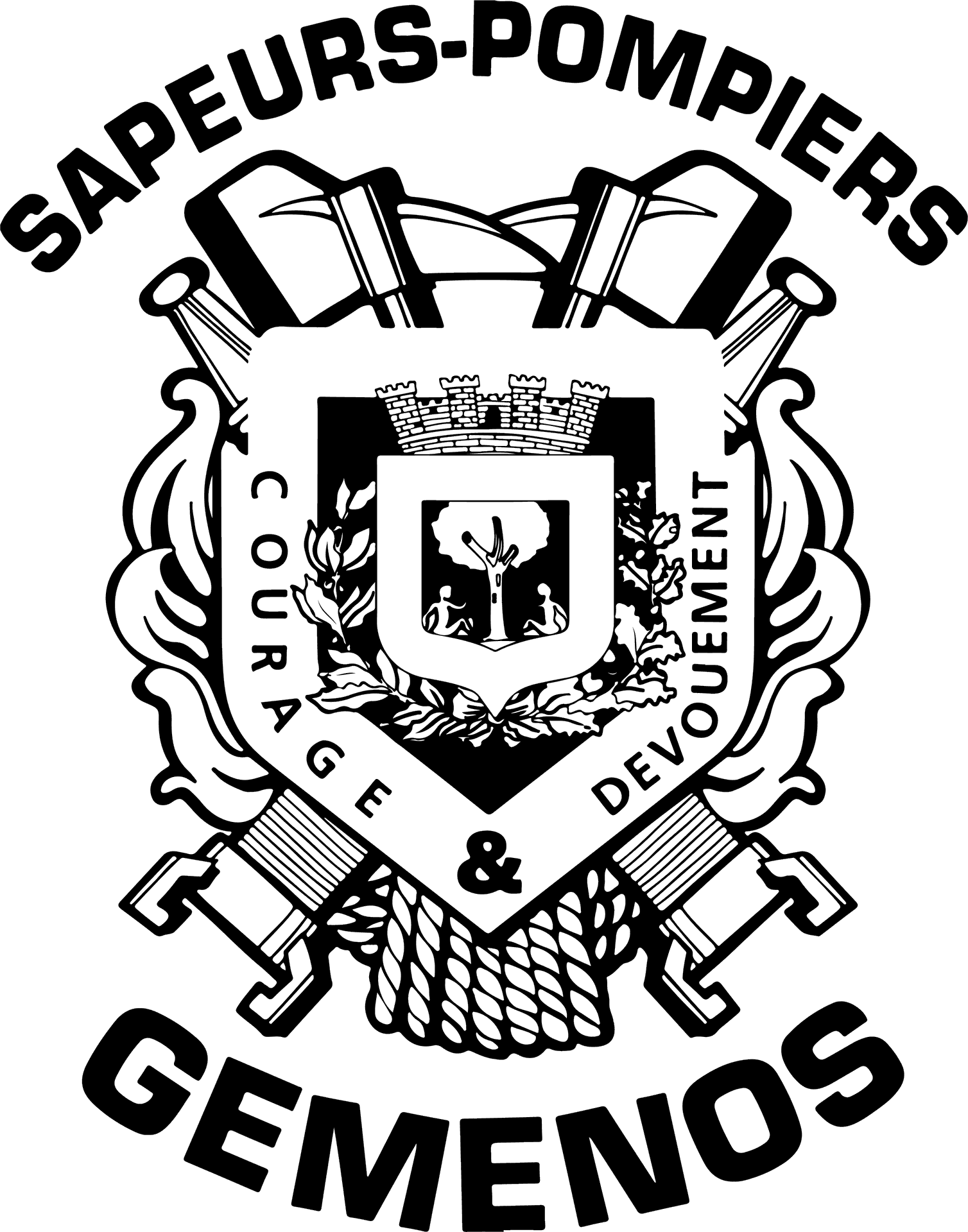 logo pompiers Gémenos