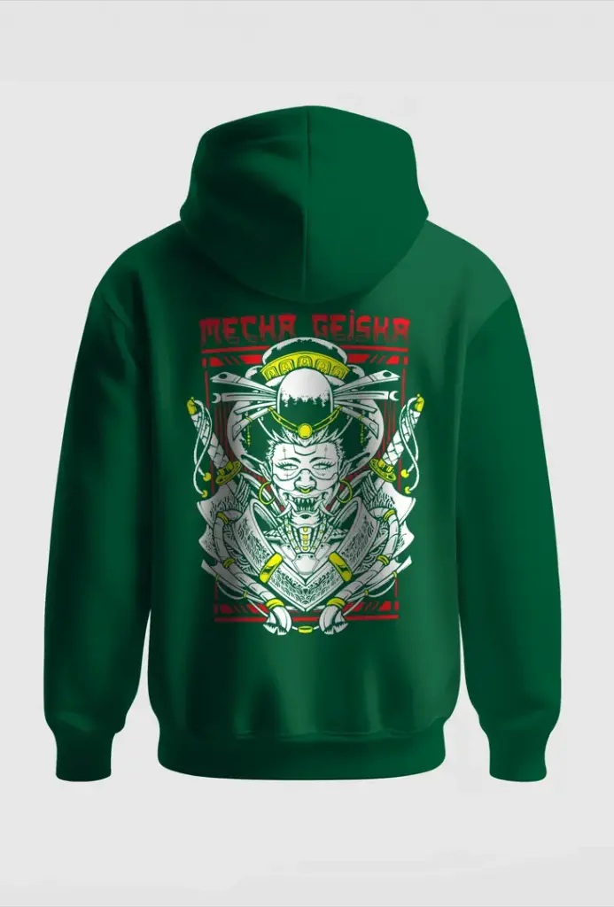 Hoodie Mecha Geisha