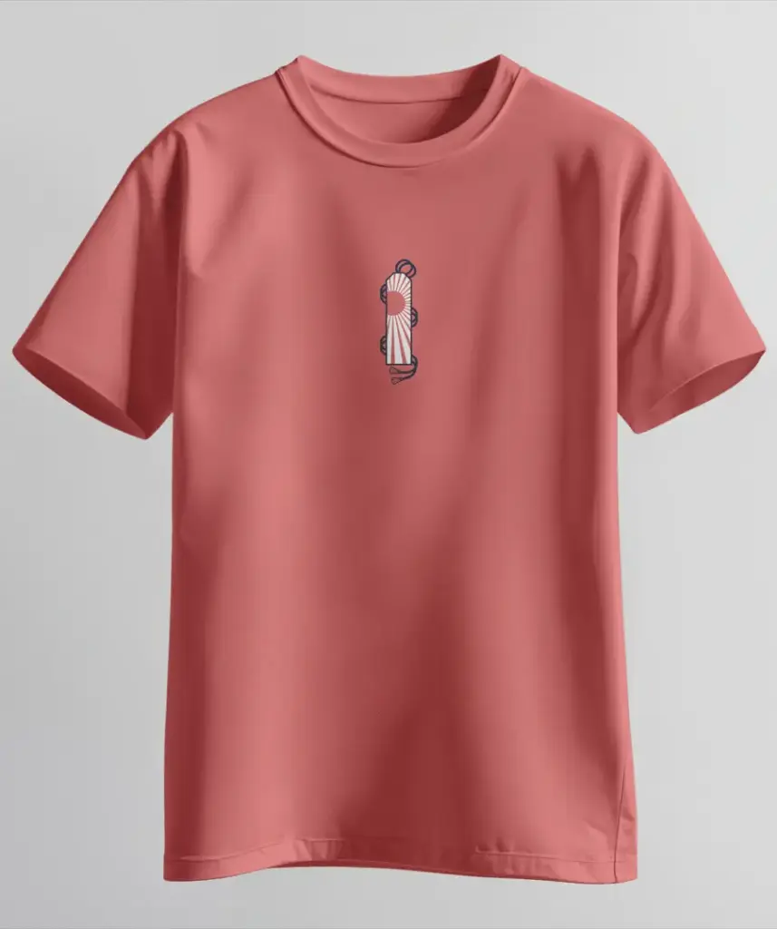 T-shirt Japon Pagode (Oversize, XS)