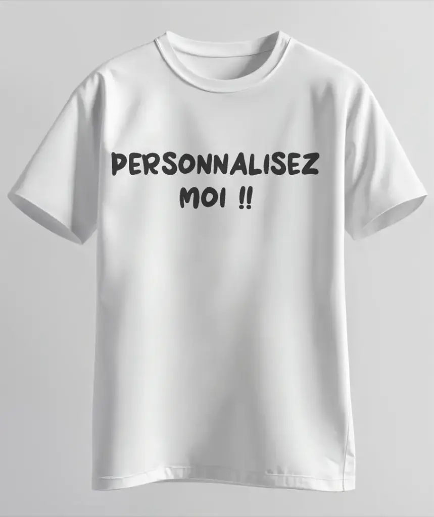 T-shirt personnalisé
