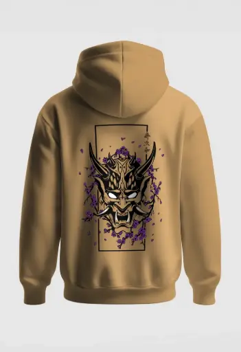 Hoodie Oni 2 - Force & élégance